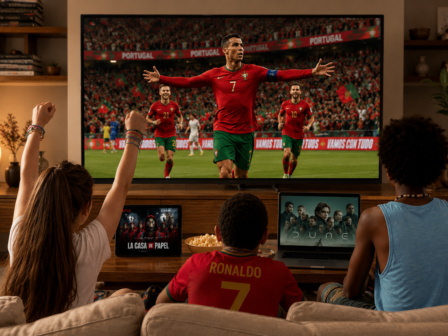 Ver Sport TV e canais de Portugal - IPTV Smarters Pro